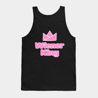 Wiener King Vintage Retro Gay LGBT Tank Top